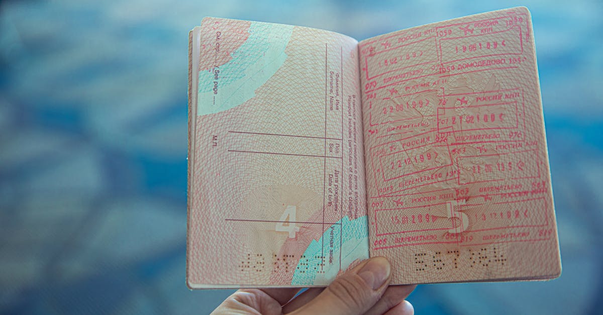 Australia visa requirements hero — passport and stamps
