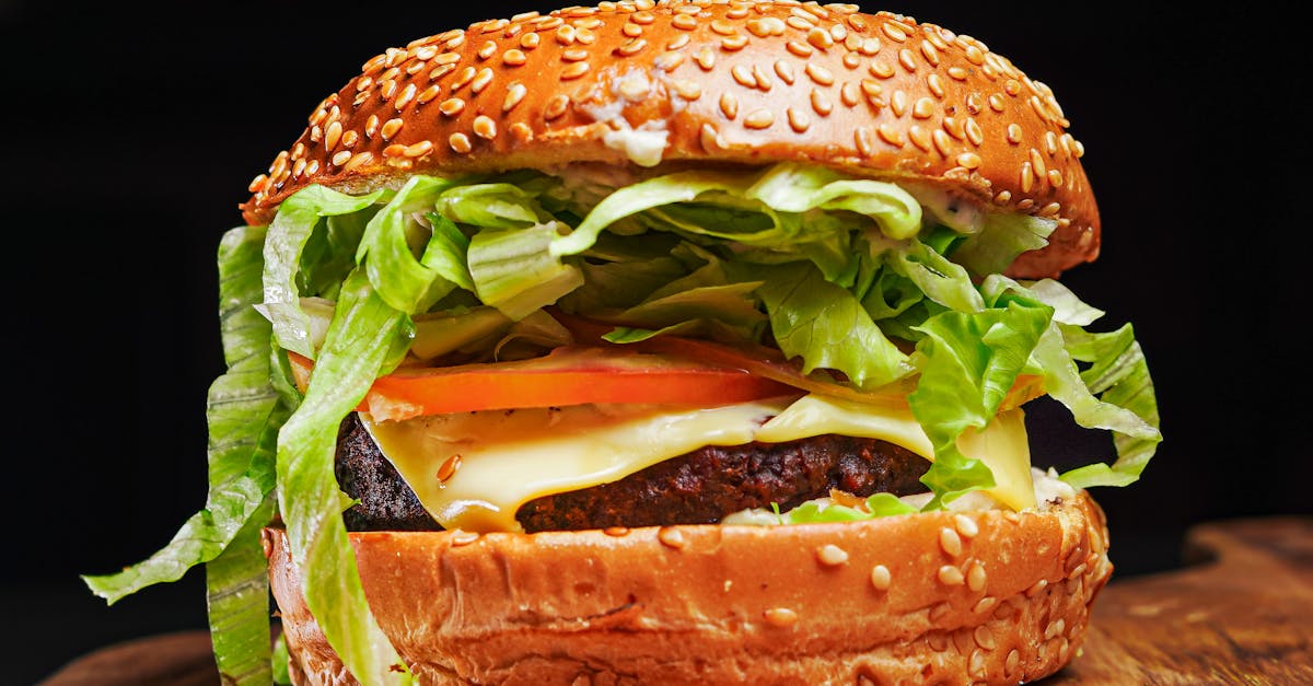 Vegan burger Melbourne — plant-based mains