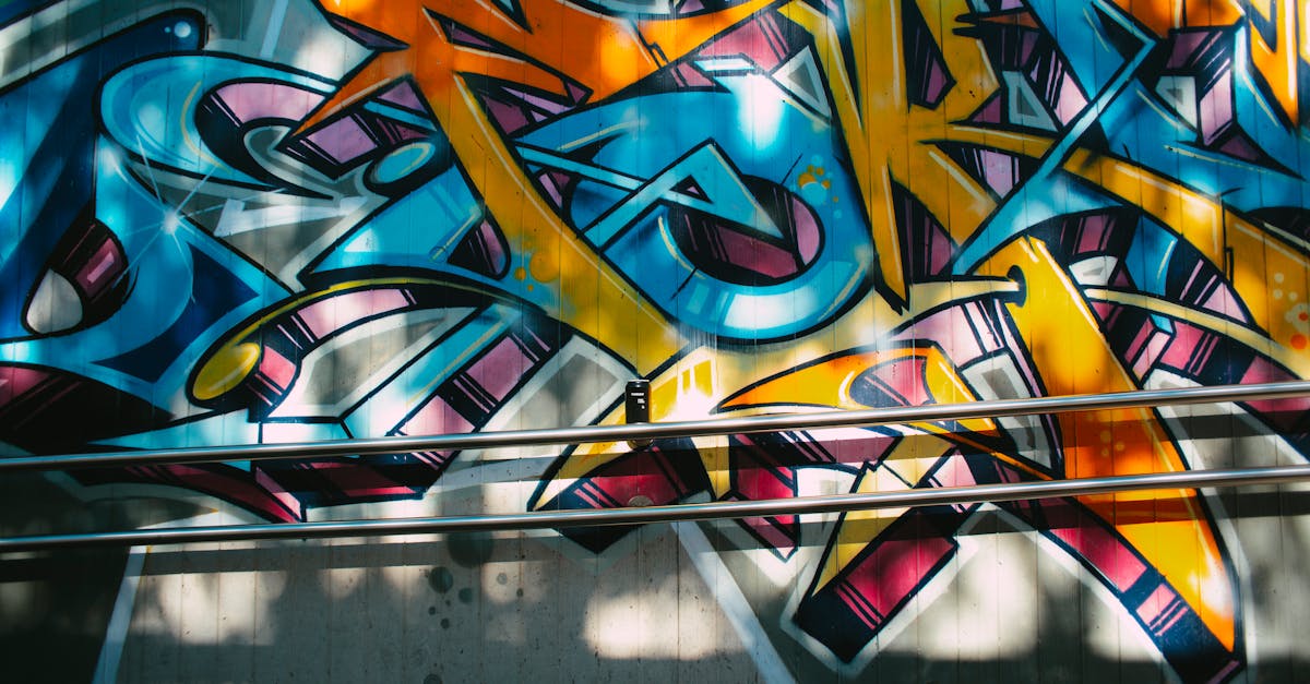 Fitzroy street art and laneways
