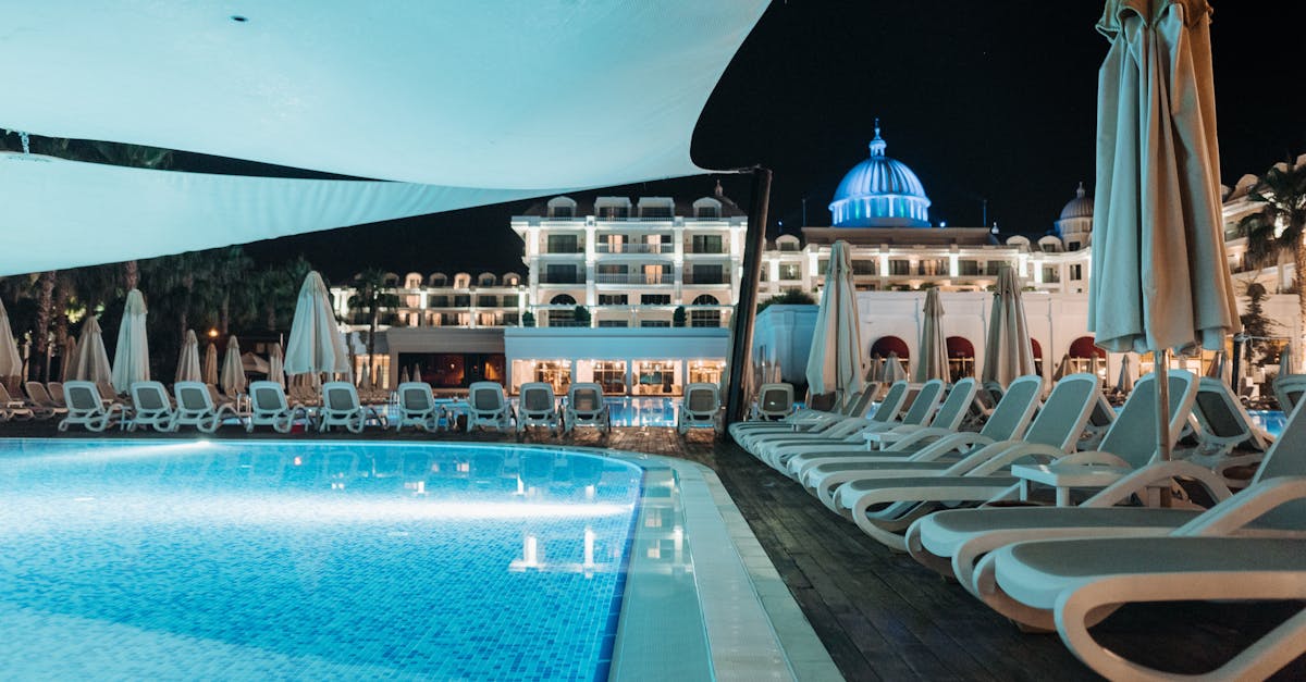 Melbourne hotel pool — luxury amenities