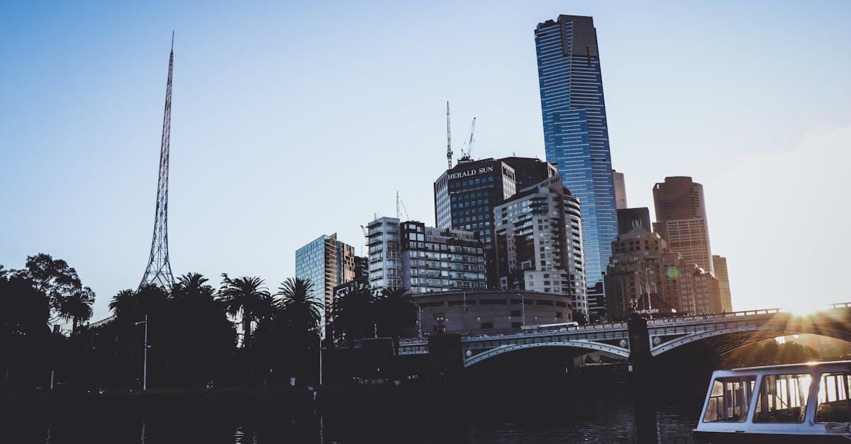 Melbourne neighbourhoods guide hero — CBD skyline over the Yarra River