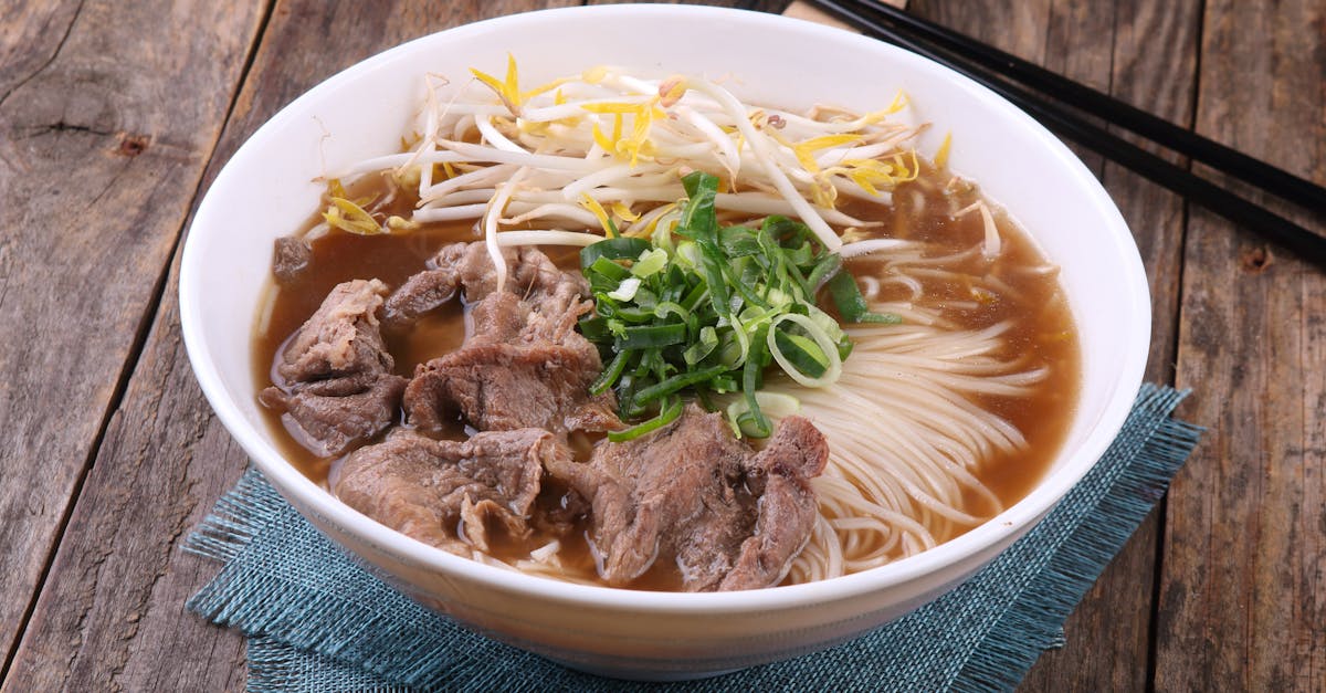 Vietnamese pho at Richmond's Victoria Street — best Vietnamese food Melbourne