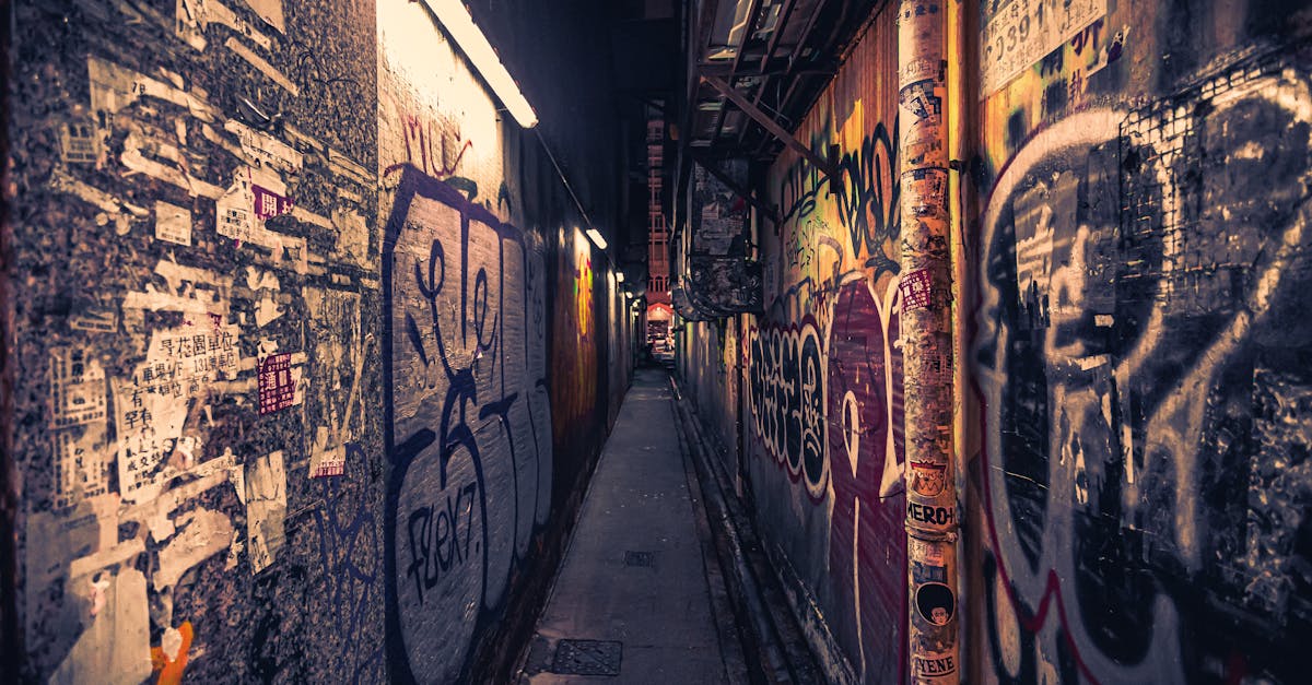 CBD laneways and street art