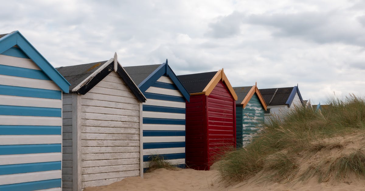 Brighton bathing boxes