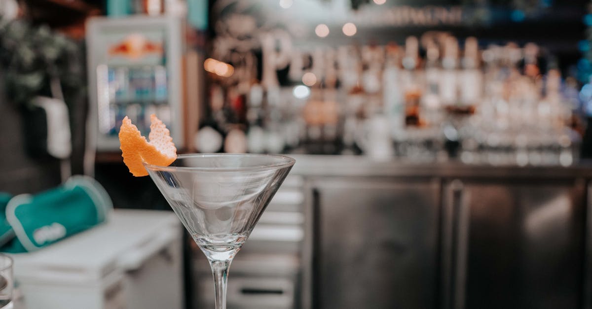 Cocktails at a Melbourne rooftop bar