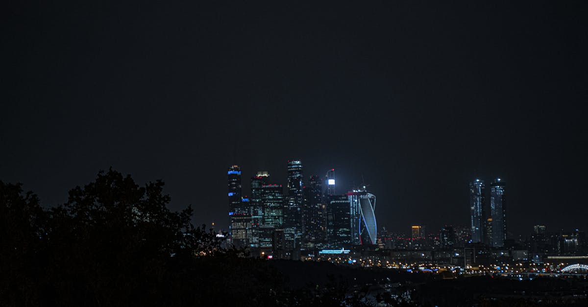 Melbourne CBD skyline view from rooftop