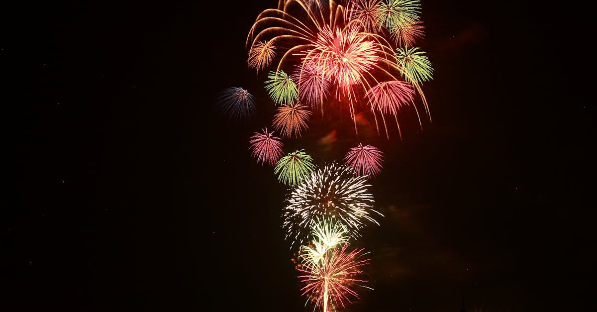 Melbourne CBD fireworks 9pm and midnight
