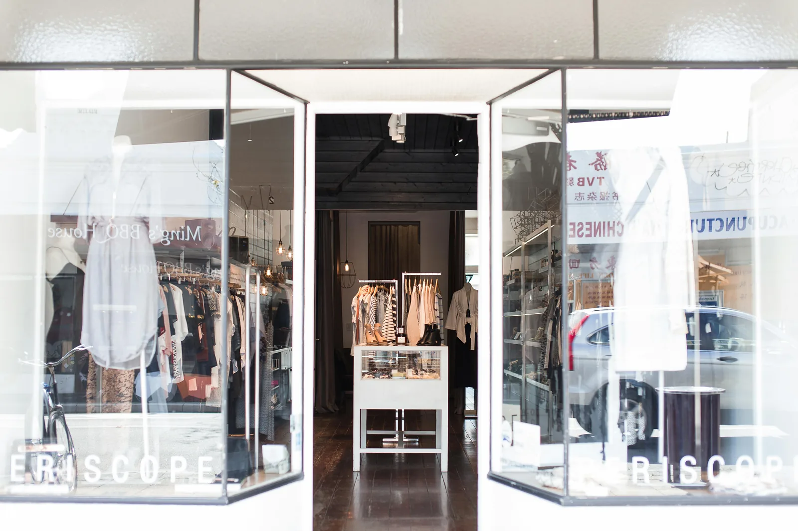 Boutiques and shoppers along Chapel Street in South Yarra Melbourne