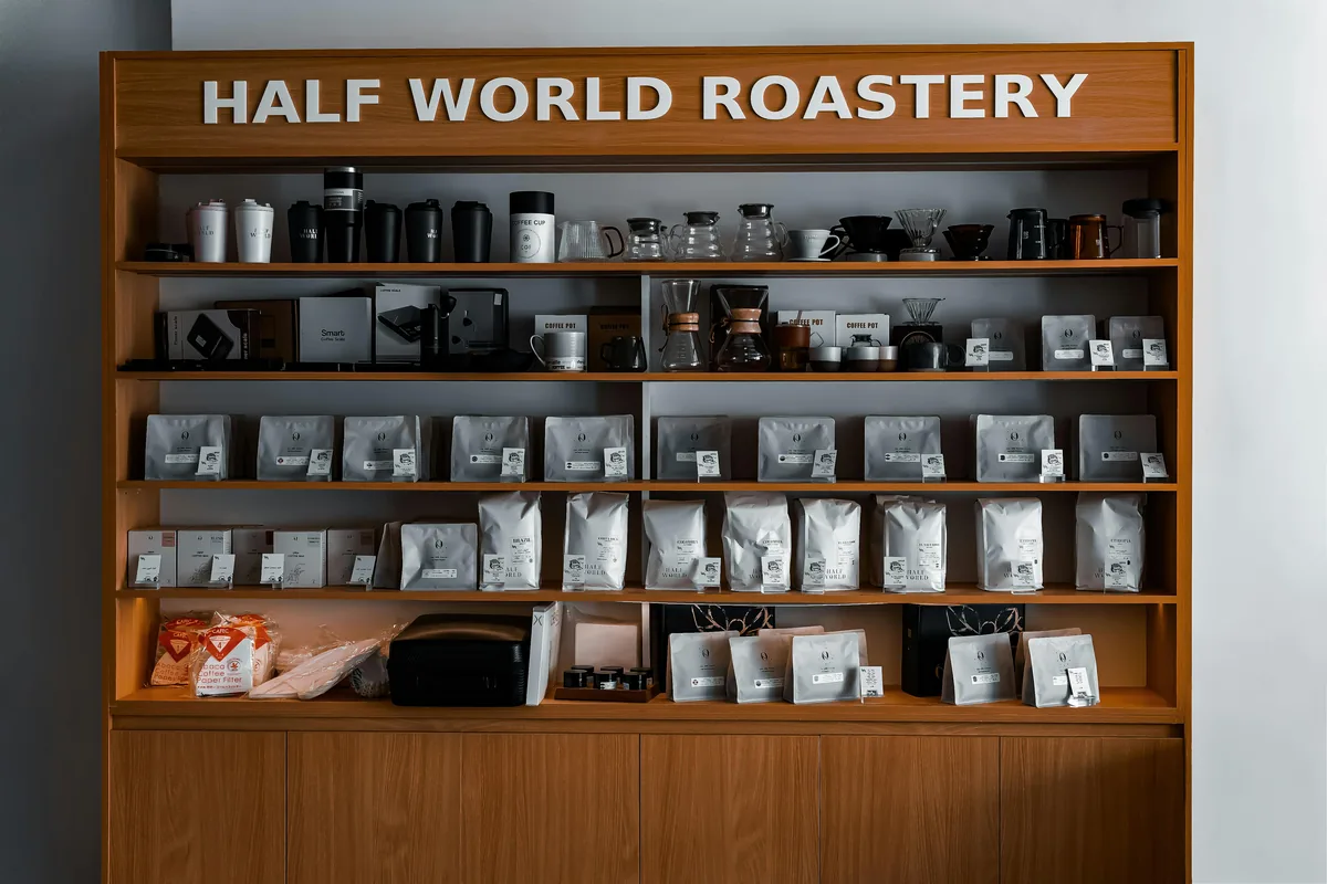 Bags of locally roasted Melbourne coffee beans for sale