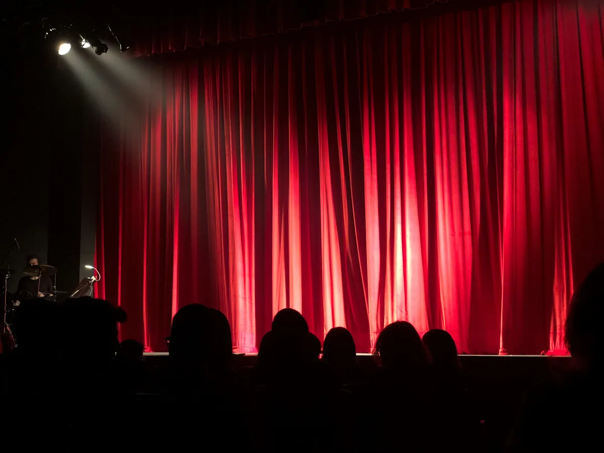 An audience laughing at a comedy show in Melbourne