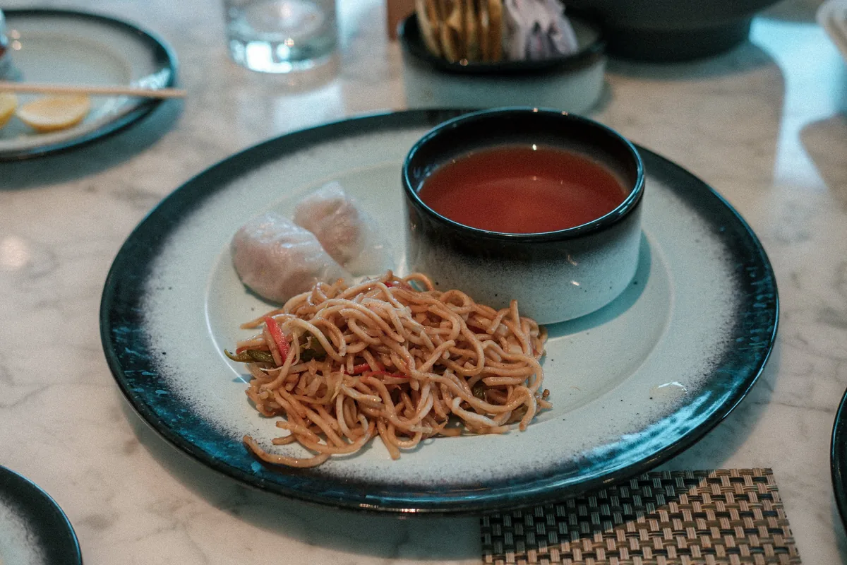 A bowl of late-night noodles and dumplings in Melbourne