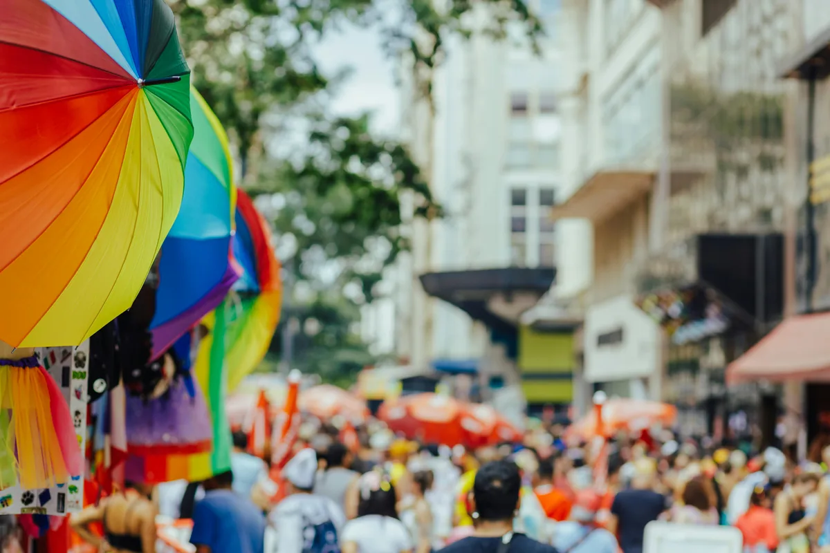 A queer nightlife event with a crowd celebrating in Melbourne