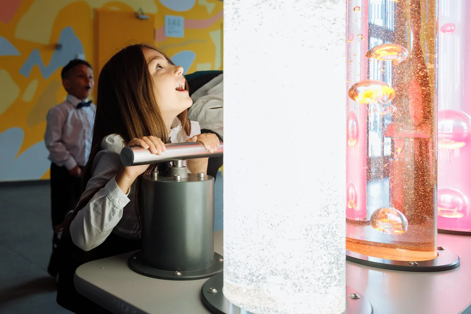 Children exploring hands-on science exhibits at Scienceworks Melbourne